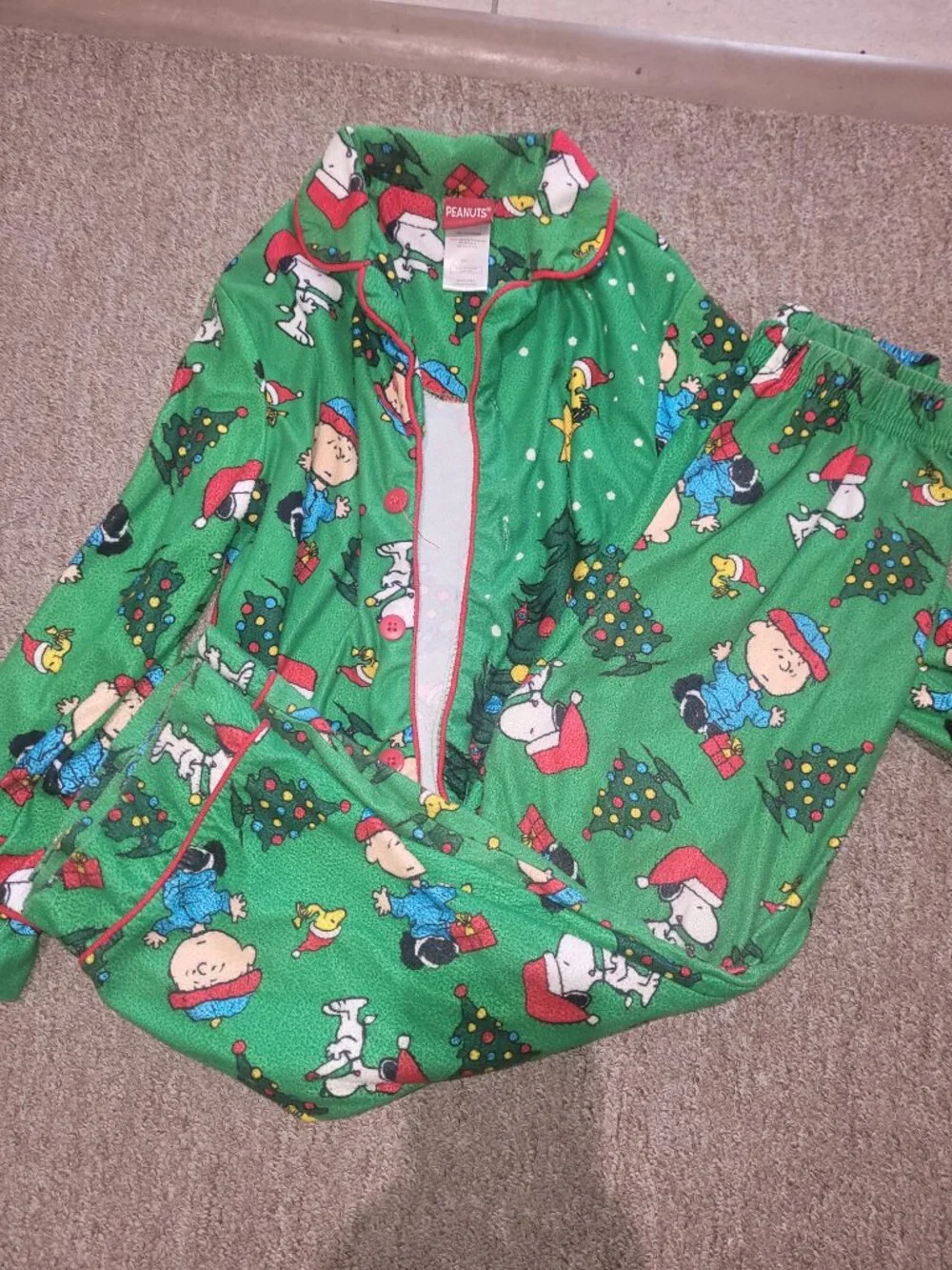 Charlie Brown Christmas pajamas